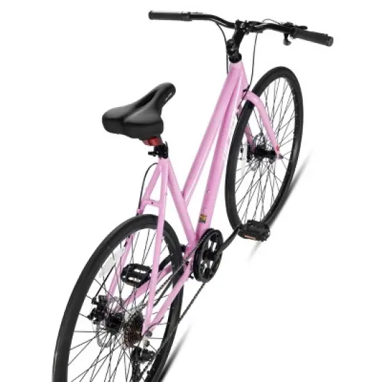 HILAND Velo 700C Hybrid Bike, City Bicycle for Men Women image {7}