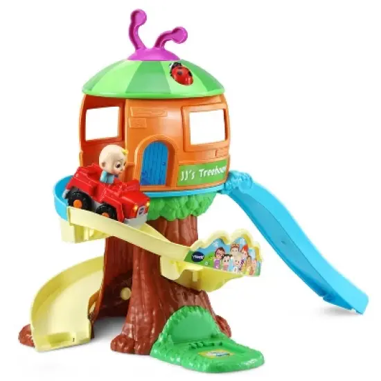 VTech CoComelon Go! Go! Smart Wheels Treehouse Track Set image {7}