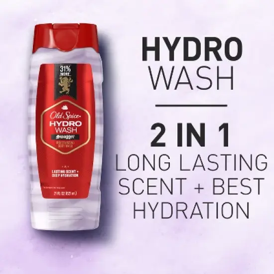 Old Spice Men's Moisturizing Hydro Body Wash - Swagger Scent - 21 fl oz image {5}