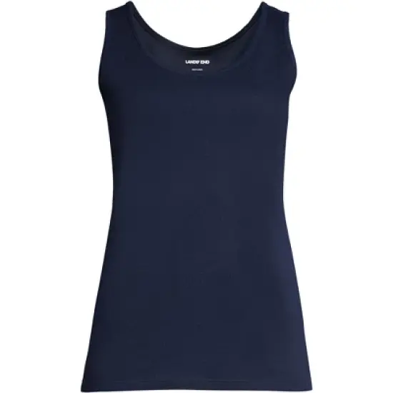 Lands' End Women's Cotton Tank Top image {4}