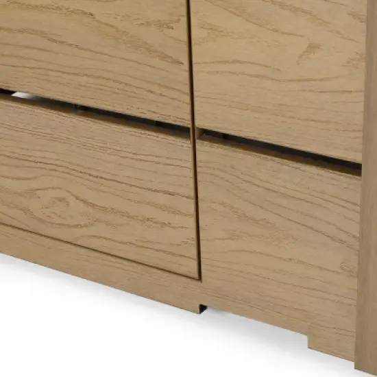 Archie Outdoor Square Fire Pit - Brown - Christopher Knight Home image {8}