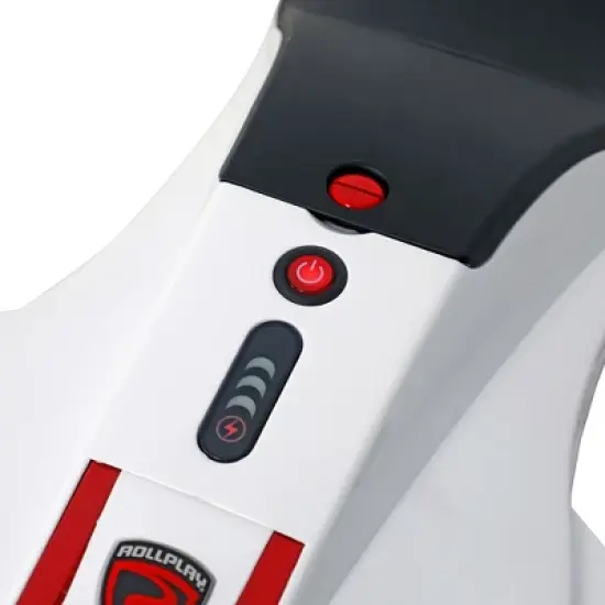 Rollplay Nighthawk NexGen 24V Lithium Battery Ride-On Car - White image {7}