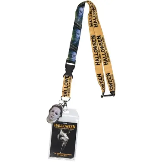 Halloween The Curse of Michael Myers Lanyard Clear ID Badge Holder image {5}