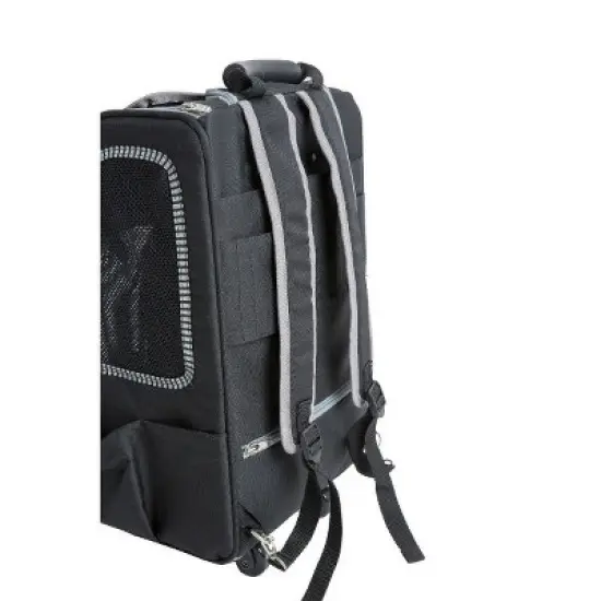 Petique 5-in-1 Pet Stroller Complete Set with Pet Carrier and Stroller Frame image {9}