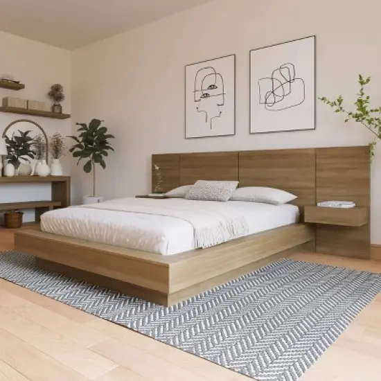 Nexera 4pc Queen Napa Bedroom Set image {2}