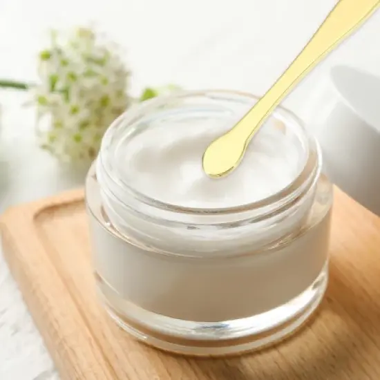 Unique Bargains Eye Cream Massage Sticks Beauty Scoop Makeup Spatula Mini Spoon for Facial Cosmetic Face Cream 2.36"x0.28" 4 Pcs image {1}