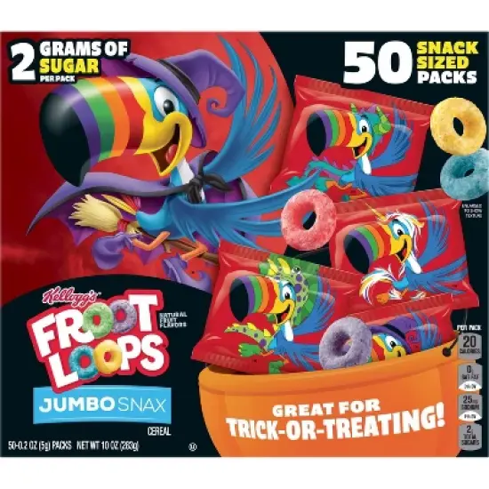 Froot Loops Halloween Jumbo Snax - 11.01oz image {3}