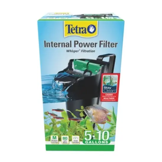 Tetra Whisper Internal Filtration with Air Pump 5 to 10gal for Aquariums Filters image {7}