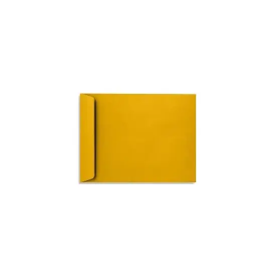 LUX Open End Envelopes 10" x 13" Sunflower Yellow 50/Pack EX4897-12-50 image {1}