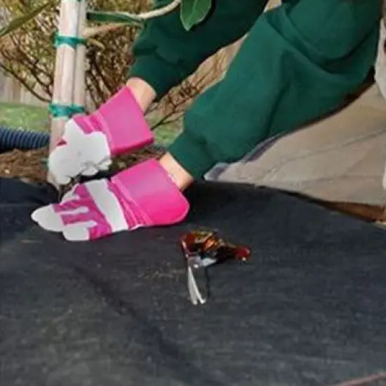 DeWitt 6 Year 4 x 200 Feet 1.5 Ounce Landscape Fabric Home and Pro Landscape Garden Weed Control Barrier Matt image {2}