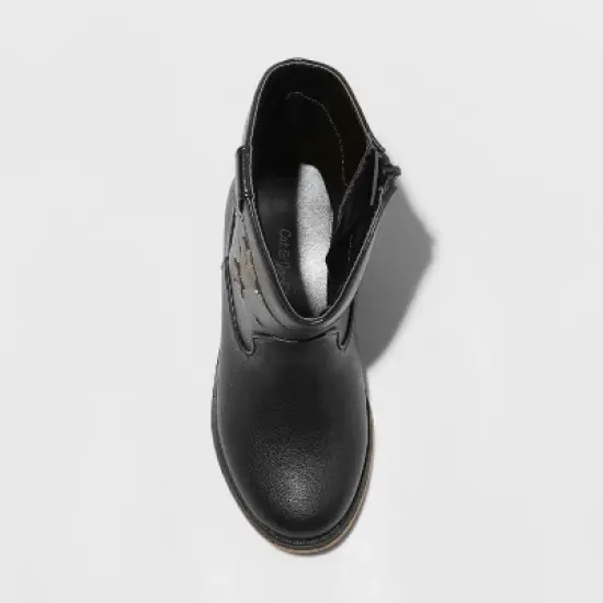 Toddler Girls' Simone Western Boots - Cat & Jack&trade; Black image {2}