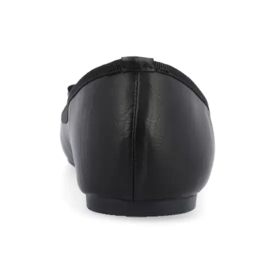 Journee Collection Womens Vika Slip On Round Toe Ballet Flats image {2}