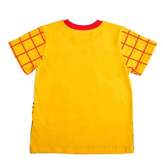 Disney Boy's 2-Pack Toy Story Roleplay Shirt and Jogger Pant Set for Kids image {3}