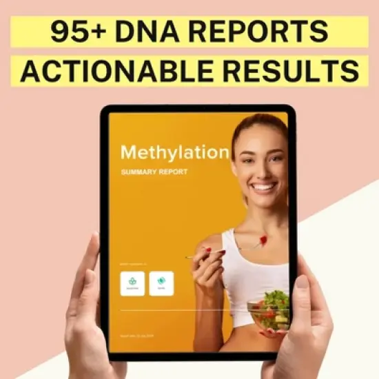 PlexusDx Genetic Methylation Test Kit | Includes MTHFR + More | At-Home DNA Test | CLIA Lab | Health Test | 95+ Reports image {1}