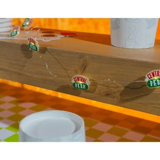 Silver Buffalo Friends Central Perk 7-Foot Indoor String Lights image {3}