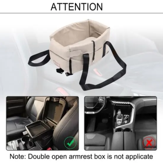 Unique Bargains Portable Dog Car Seat image {4}