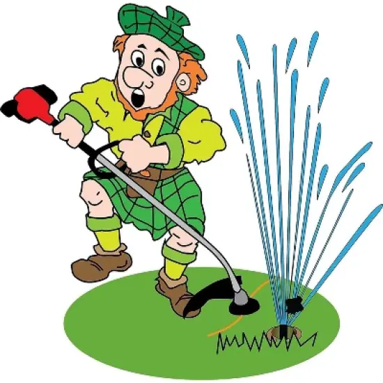 GRASSHOLE - Sprinkler Head Protection Sprinkler Donut, Lawn Sprinkler Guard, Plastic Donuts for Sprinkler Heads (5 Pack) image {2}