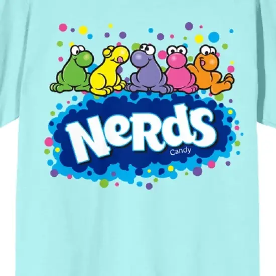 Nerds Characters Crew Neck Short Sleeve Celadon UnisexT-shirt image {1}