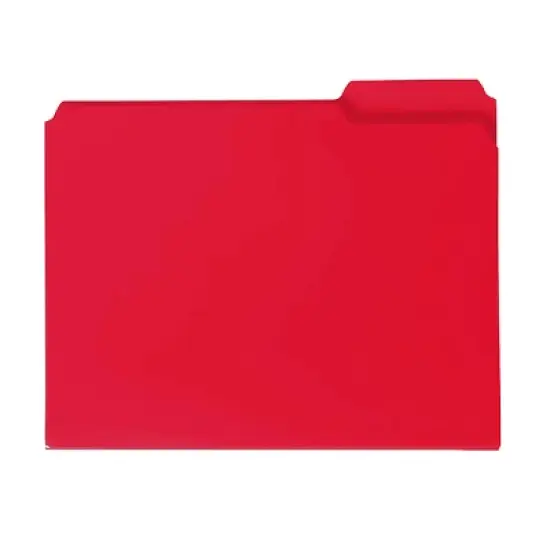Smead Poly File Folder, 1/3-Cut- Tab Letter Size, 24 per Box image {2}