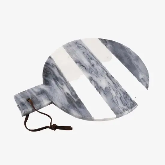 Inox Artisans Barolo Striped Marble Cheese Board image {4}