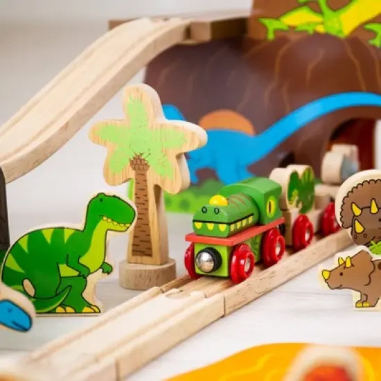 Bigjigs Dinosaur Train Set image {2}