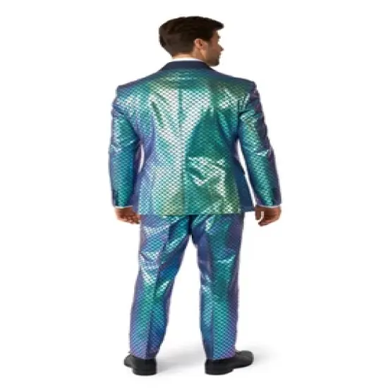 OppoSuits Men's Suit - Fancy Fish - Blue image {1}