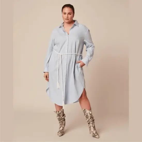 11 Honor&eacute; Collection Women's Easy-wearing Shirtdress image {1}