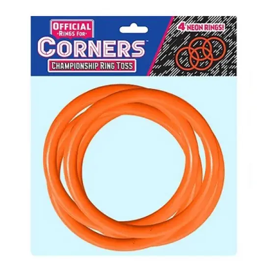 Corners Championship: Orange Ring Toss 4 Piece Set image {6}