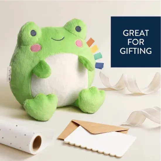 Itzy Ritzy Sweetie Snuggles Plush Stuffed Animal - Frog image {5}