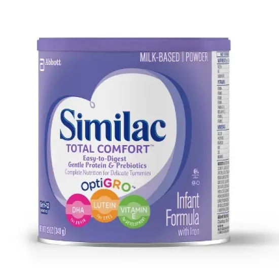 Similac Total Comfort Powder Infant Formula - 12.6oz image {7}