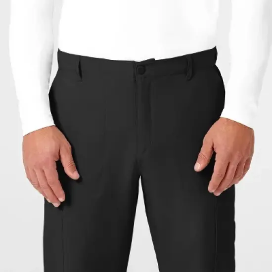 Wink Men's Flat Front Cargo Scrub Pant image {4}