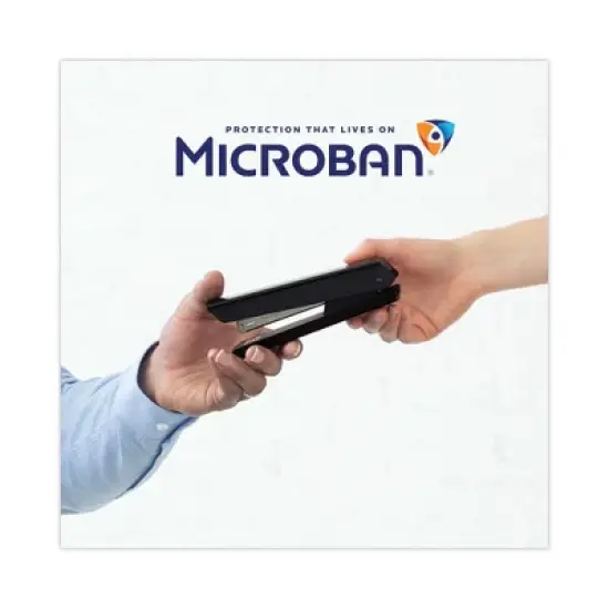 Fellowes LX820 Classic Full Strip Stapler, 20-Sheet Capacity, Black image {1}