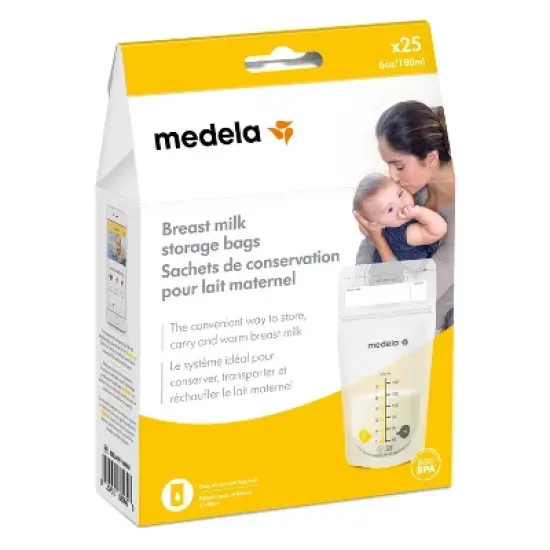 Medela Breast Milk Storage Bags 6oz/180ml image {6}