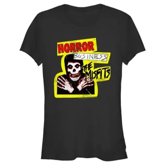 Junior's Misfits Horror Business T-Shirt image {3}