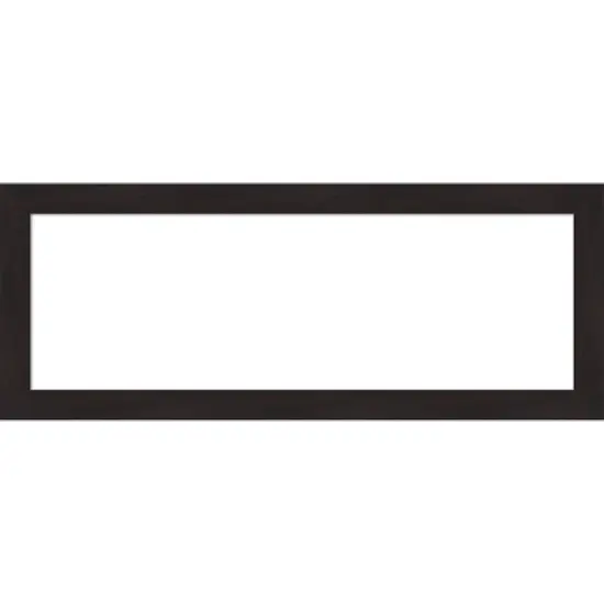 Amanti Art Furniture Espresso Narrow Framed Magnetic Dry Erase Board image {12}