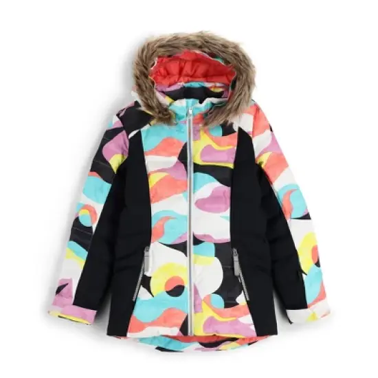 Spyder Girls Zadie Synthetic Ski Down Jacket image {2}