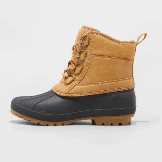 Women's Tiffy Duck Winter Boots - Universal Thread&trade; Tan/Black image {1}