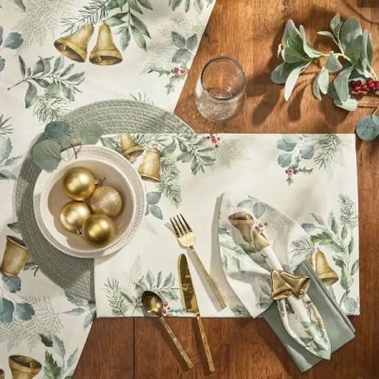 Split P Bells Of Christmas Table Runner 15" X 72" image {1}