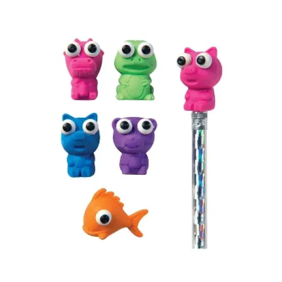 Geddes Here's Looking At You Eraser Toppers - 50 per bag image {5}