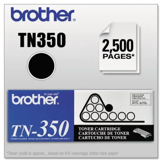 Brother TN350 Toner Black image {1}