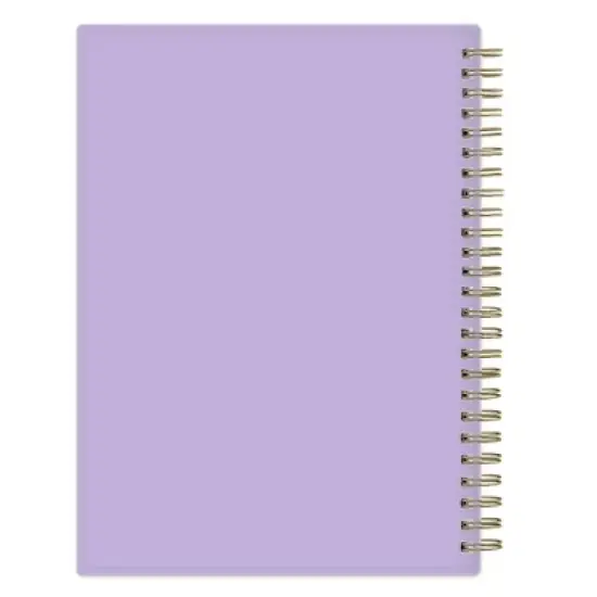 Blue Sky 2025-2026 Yao Cheng Weekly/Monthly Wirebound Planner Notes 5.875x8.625 Printed Hydrangeas Lavender image {12}