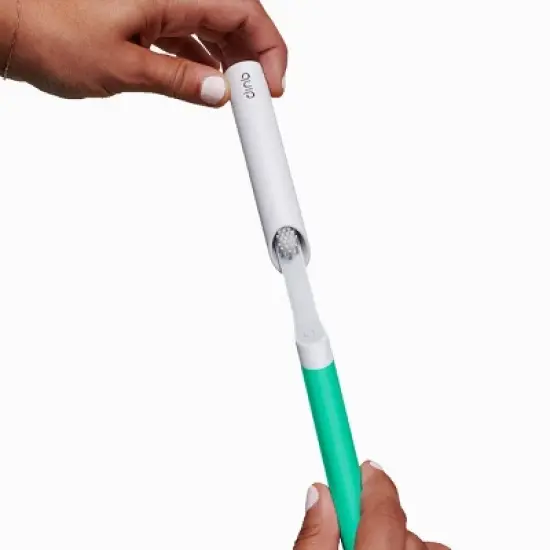 quip Plastic Electric Toothbrush Starter Kit - 2-Minute Timer + Travel Case image {3}