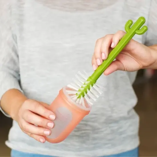 Boon Cacti Bottle Cleaning Brush Set image {3}