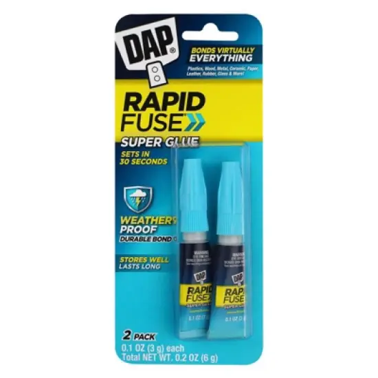DAP Rapid Fuse High Strength Glue All Purpose Adhesive 2 gm image {1}