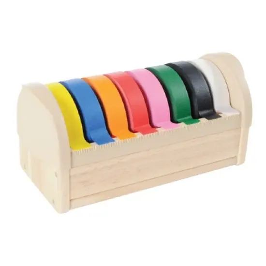 Kaplan Early Learning Tape Dispenser with 8 Rolls of Tape image {3}