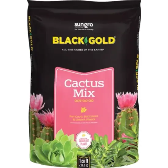 Black Gold Organic Cacti and Succulent Potting Mix 1 cu ft image {1}