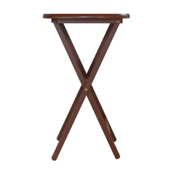 5pc Lucca TV Set Walnut Finish - Winsome image {7}