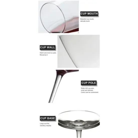 5 Star Super Deals Sail Boat Wine Glass w/ 3D Sailboat and Nautical Anchor Design - 2PC -  Unique Sea Themed Wine Stemware for Wine image {6}