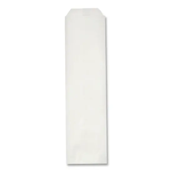 Bagcraft Silverware Bags, 2.25" x 10" x 10", Translucent White, 2,000/Carton image {1}