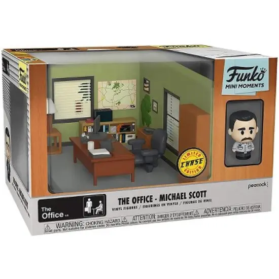 Funko The Office Funko Mini Moments Figure Diorama | Michael Scott Chase image {1}